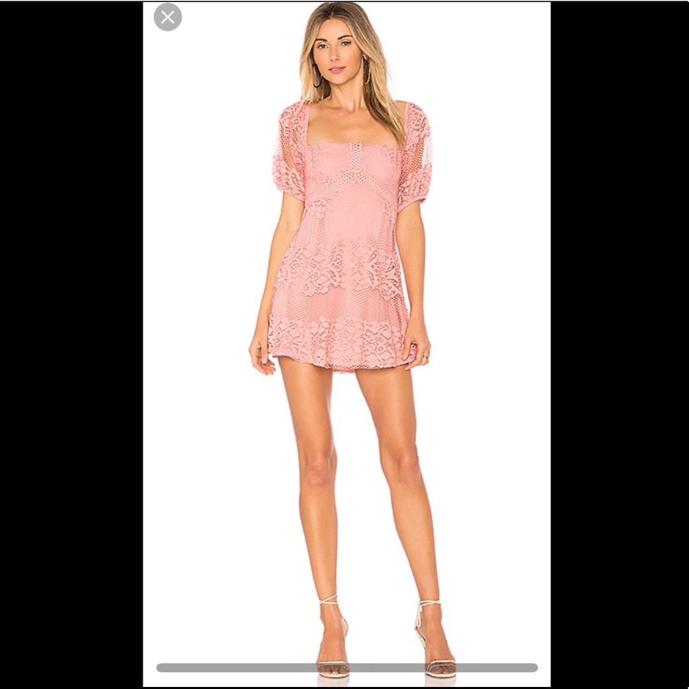 Free People White Lacey Dress